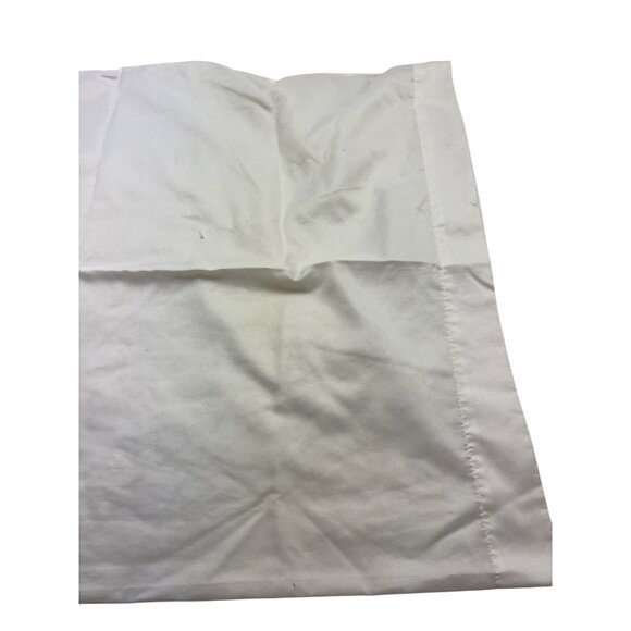 Set Of 6 White Pillowcases 20" X 30" With Light Stains & Wrinkles 91g - Picture 6 of 14